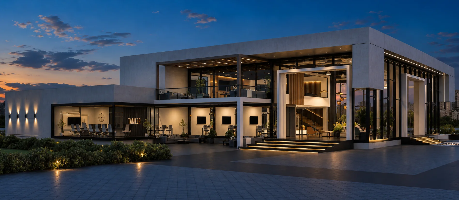 Tameer Sales Office, project cover.