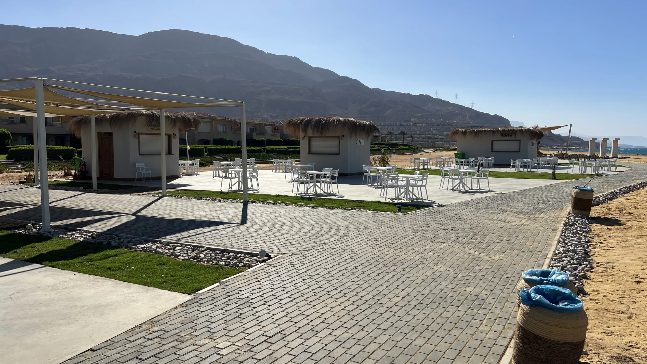 Telal Beach Hub, project view 4.